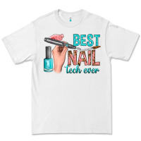 White best nail tech ever bbs Premium Tee - BundleAndBundleShop
