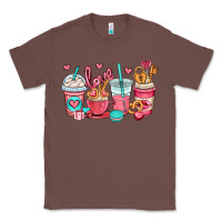 Chestnut valentines day coffee cups (1) Classic Tee - OliviaCreatesArt