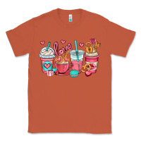 Copper valentines day coffee cups (1) Classic Tee - OliviaCreatesArt