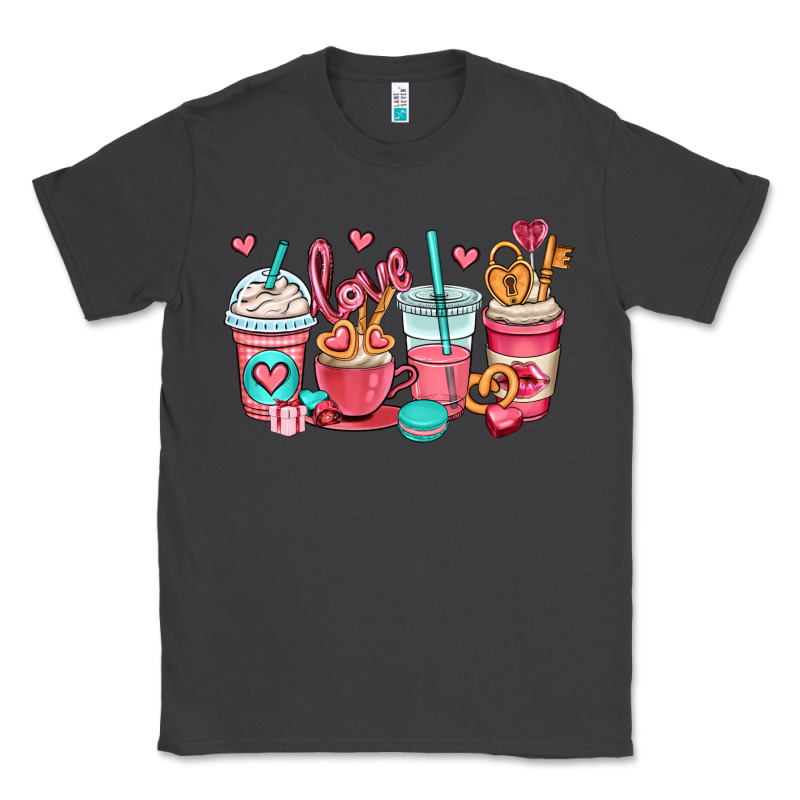 Valentines Day Coffee Cups (1) Classic Tee by OliviaCreatesArt | Teevron