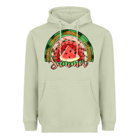 Matcha watermelon summer rainbow Heavyweight Hoodie - Jasminsmagicworld
