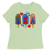 Matcha usa popsicles Ladies Tee - BundleAndBundleShop