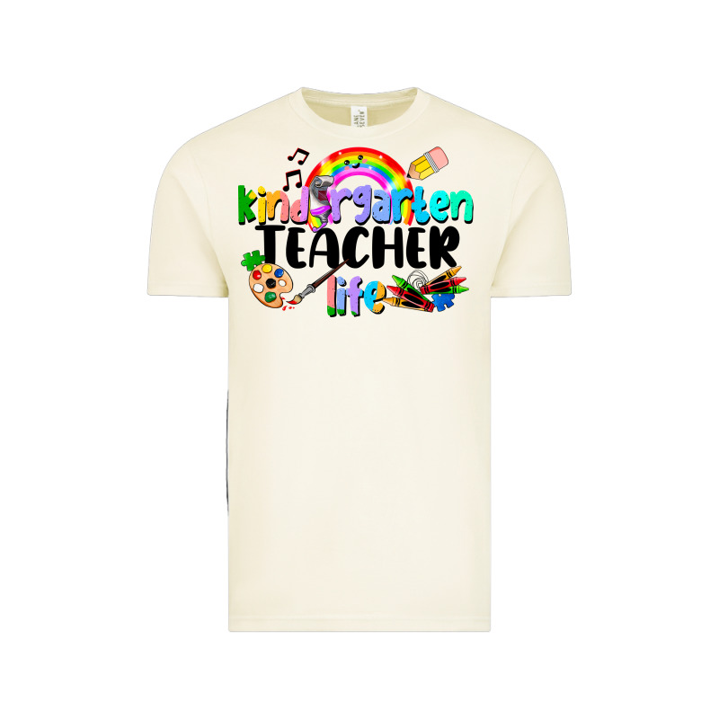 Kindergarten Teacher Life Vintage Tee by LillyAllenDesigns | Teevron