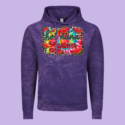 Hot Nana Summer Vintage Hoodie Designed By Racoondesign