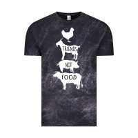 Cloud Black Friend Not Food Vintage Tee - Bettercallsaul