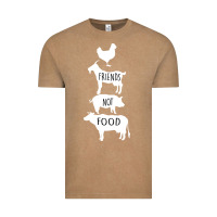 Vintage Coffee Friend Not Food Vintage Tee - Bettercallsaul