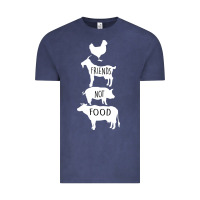 Vintage Denim Friend Not Food Vintage Tee - Bettercallsaul
