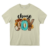 Mossy Western Choose Joy Heavy Core Tee - FaDigitalArtStudio