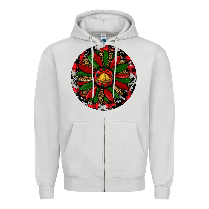 Sunflower Christmas Zipper Hoodie by RanaPortraitStore | Teevron