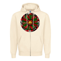 Sandshell Sunflower Christmas Zipper Hoodie - RanaPortraitStore