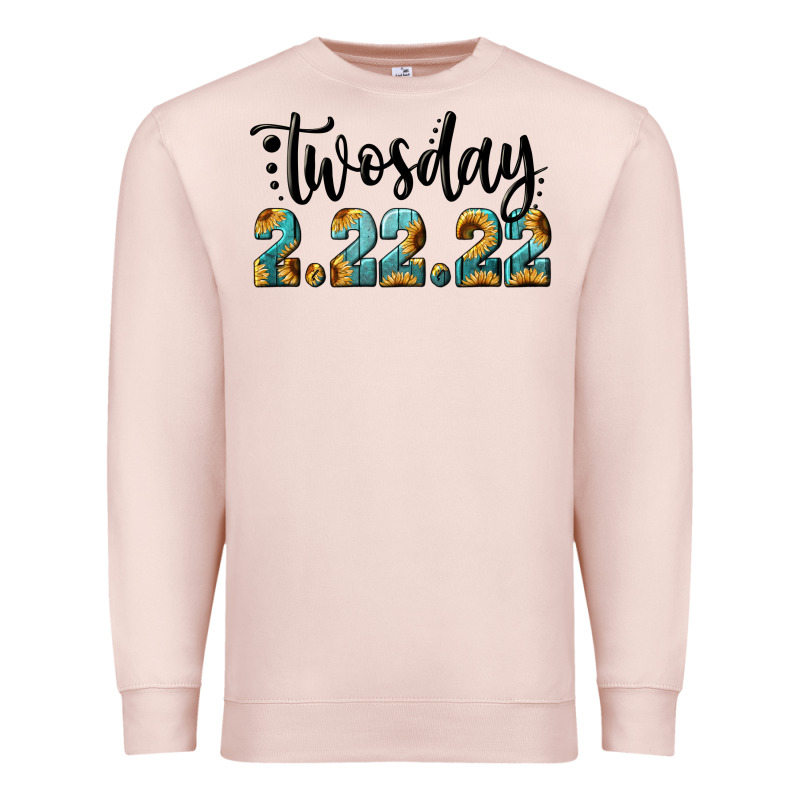 2 22 22 Twosday Premium Sweatshirt by RanaPortraitStore | Teevron