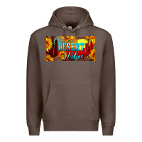 Coffee desert vibes license plate Premium Hoodie - Artiststas