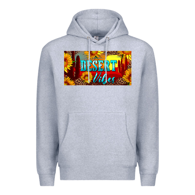 Desert Vibes License Plate Premium Hoodie by Artiststas | Teevron