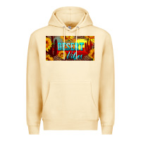Pina Colada desert vibes license plate Premium Hoodie - Artiststas