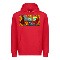 Red desert vibes license plate Premium Hoodie - Artiststas