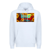 White desert vibes license plate Premium Hoodie - Artiststas