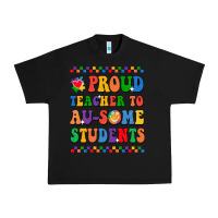 Black Proud Teacher to au-some student Urban Heavy Tee - CowhideDigitalArt