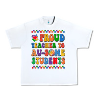 Proud Teacher To Au-some Student Urban Heavy Tee | Teevron