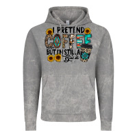 Cloud Rock i pretend coffee Vintage Hoodie - RacoonDesign