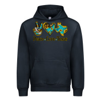 Navy Peace Love Texas Urban Hoodie - Jasminsmagicworld