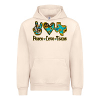 Sandshell Peace Love Texas Urban Hoodie - Jasminsmagicworld