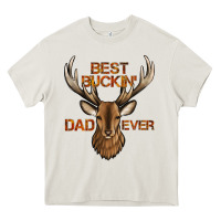 Cream best buckin' dad ever deer Heavy Core Tee - Jasminsmagicworld
