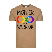 Vintage Coffee Mother Of Warrior Vintage Tee - CowhideDigitalArt