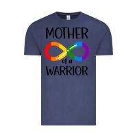 Vintage Denim Mother Of Warrior Vintage Tee - CowhideDigitalArt