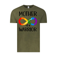 Vintage Olive Mother Of Warrior Vintage Tee - CowhideDigitalArt