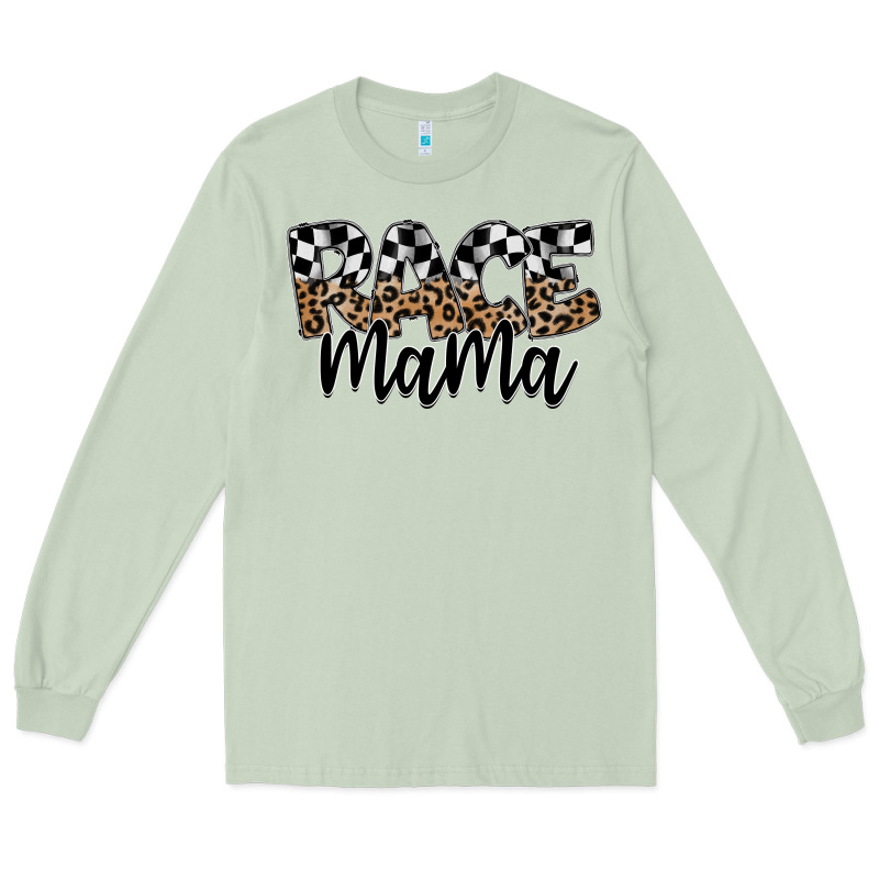 Race Mama Long Sleeve Tee by SublimationCraftShop | Teevron