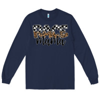 Navy race mama Long Sleeve Tee - SublimationCraftShop