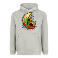 Moon Dust turquoise desert moon Heavyweight Hoodie - Jasminsmagicworld