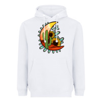 White turquoise desert moon Heavyweight Hoodie - Jasminsmagicworld