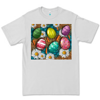 Dove Grey Easter Eggs Tumbler Premium Tee - BundleAndBundleShop
