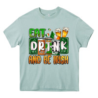 Arona St. Patrick's Eat drink and be Irish Heavy Core Tee - OliviaCreatesArt
