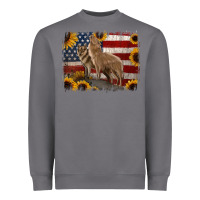 Storm american th of july wolves Heavyweight Sweatshirt - Jasminsmagicworld