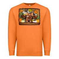 Carrot fall cow Premium Sweatshirt - Jasminsmagicworld