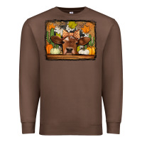 Chestnut fall cow Premium Sweatshirt - Jasminsmagicworld