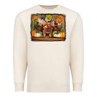 Sandshell fall cow Premium Sweatshirt - Jasminsmagicworld