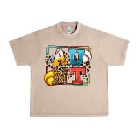 French Oak Baseball and Softball aunt leopard frame Urban Heavy Tee - LillyAllenDesigns