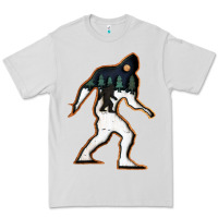 Dove Grey bigfoot wood layered christmas Premium Tee - DesigneFamous