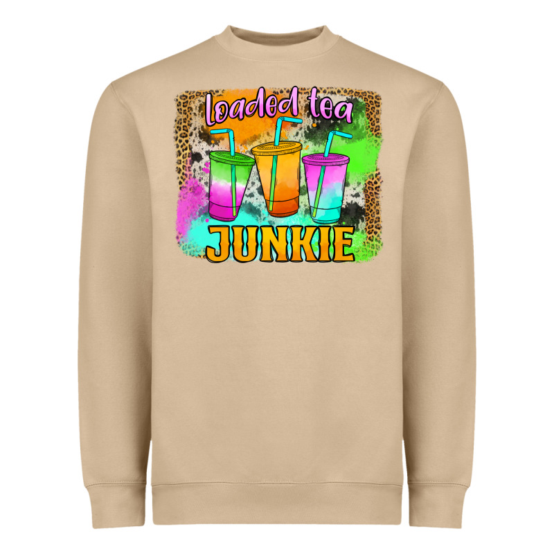 Loaded Tea Junkie Heavyweight Sweatshirt by Jasminsmagicworld | Teevron