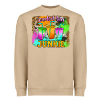 Mushroom Loaded Tea Junkie Heavyweight Sweatshirt - Jasminsmagicworld