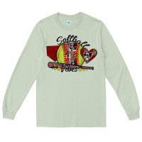Matcha softball vibes Long Sleeve Tee - SublimationCraftShop