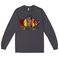 Smoke softball vibes Long Sleeve Tee - SublimationCraftShop
