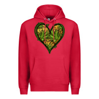 Cardinal pineapple heart Premium Hoodie - Jasminsmagicworld