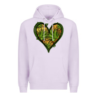 Lilac pineapple heart Premium Hoodie - Jasminsmagicworld