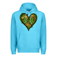 Ocean Blue pineapple heart Premium Hoodie - Jasminsmagicworld