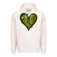 Pale Pink pineapple heart Premium Hoodie - Jasminsmagicworld
