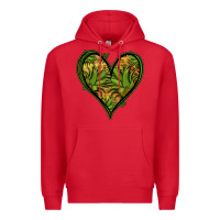 Red pineapple heart Premium Hoodie - Jasminsmagicworld